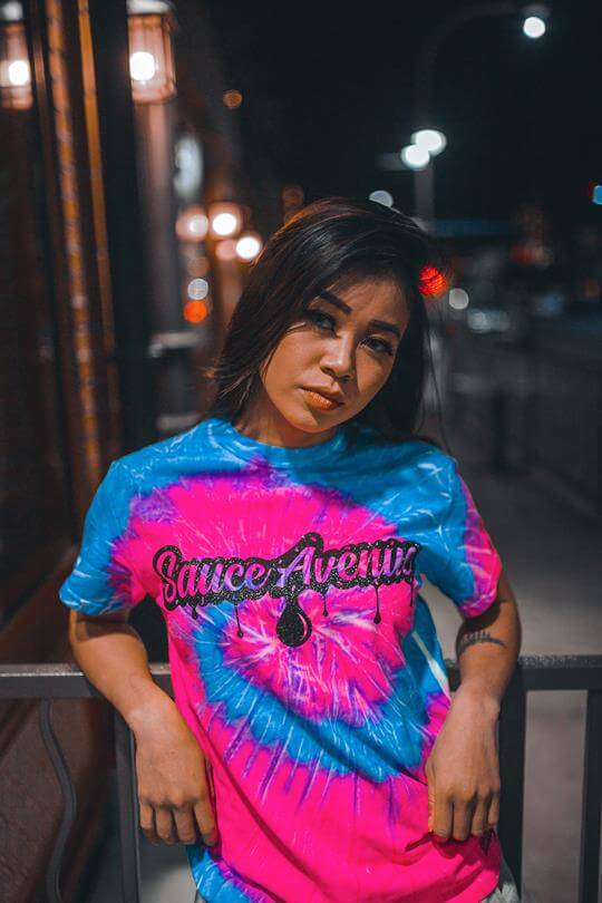 Black SA Drip | Cotton Candy Tee - Sauce Avenue