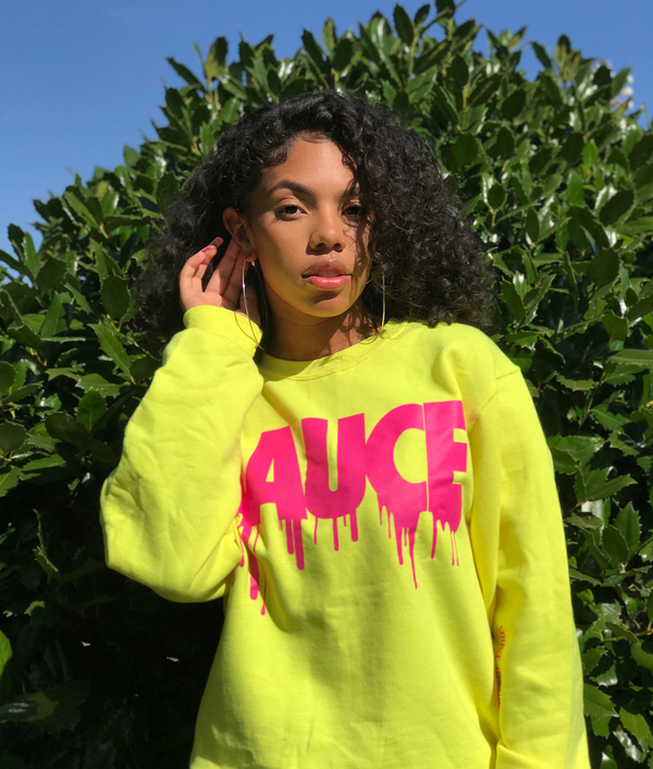 Pink Sauce | Lemonade Crewneck - Sauce Avenue