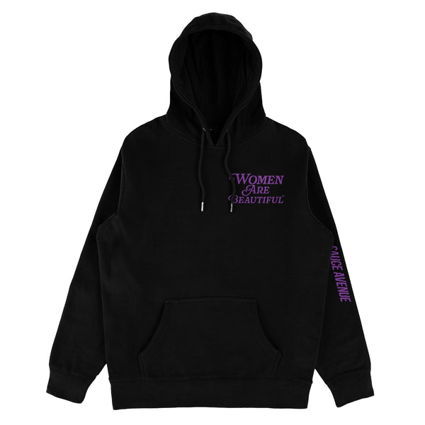 Women Are Beautiful | Black Hoodie (P) - Sauce Avenue