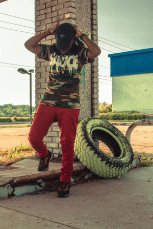 White Sauce | Green Camo Tee - Sauce Avenue