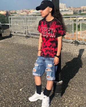 White Drippin Outline | Volcano Red Tee - Sauce Avenue