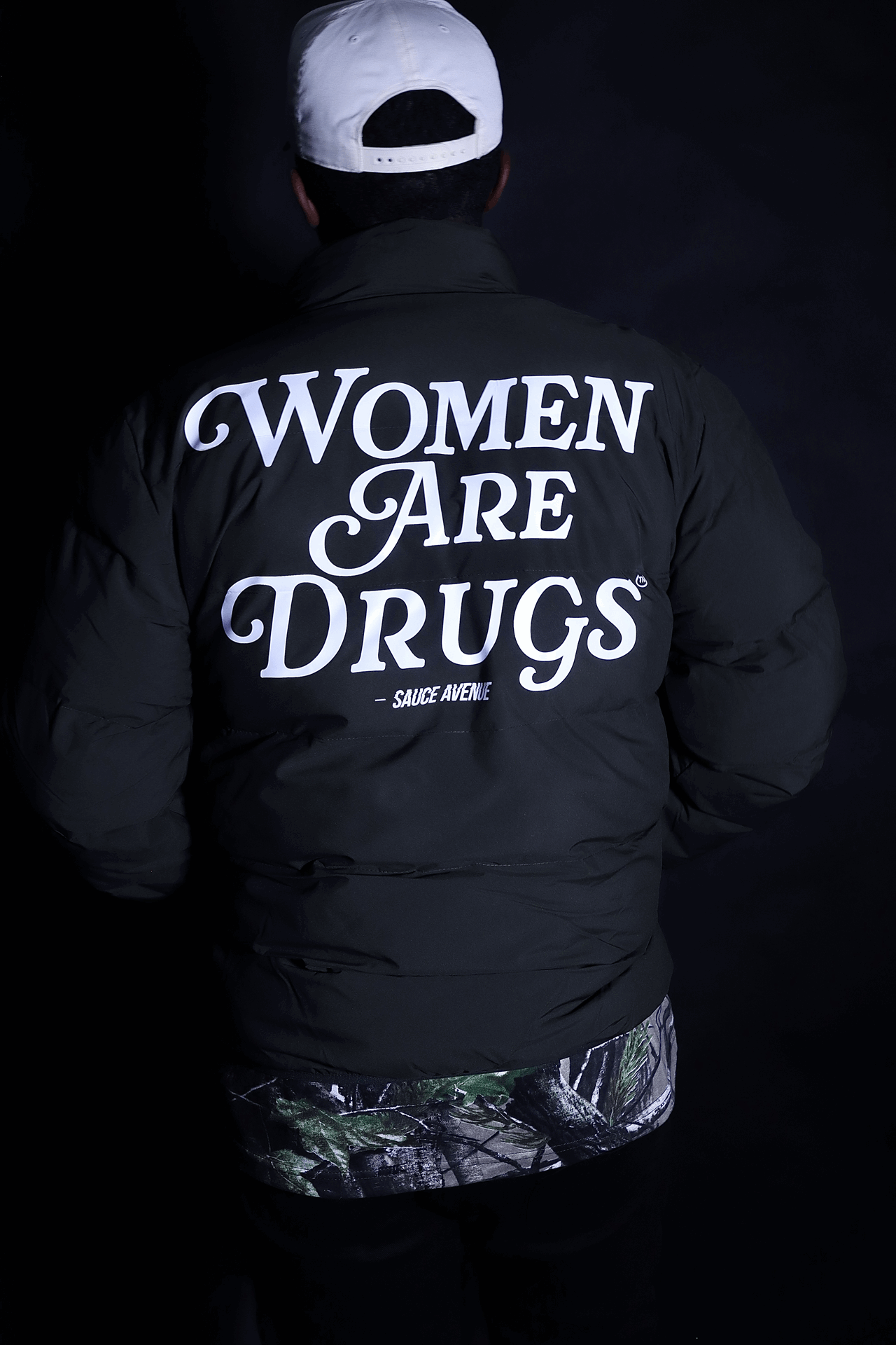 WomenAreDrugs_WH_OliveGreenPufferJacket