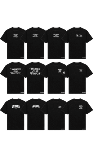Women Are/Love (WH) | Black Tee