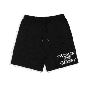 Women Love Money (WH) | Black Shorts