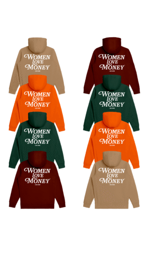 Women Love Money (WH) | Earth/Fall Hoodie