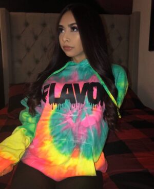 Black Flavor | Minty Yellow Hoodie - Sauce Avenue