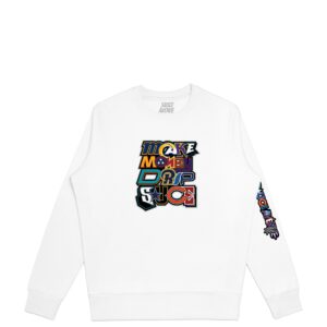 MMDS | White Crewneck (Football) - Sauce Avenue