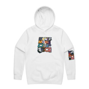 MMDS | White Hoodie (Football) - Sauce Avenue