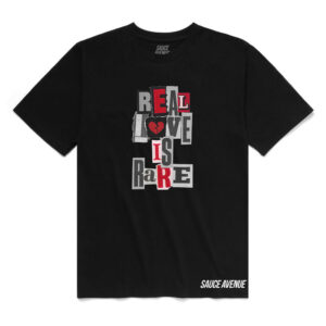 Real Love Is Rare | Black Tee