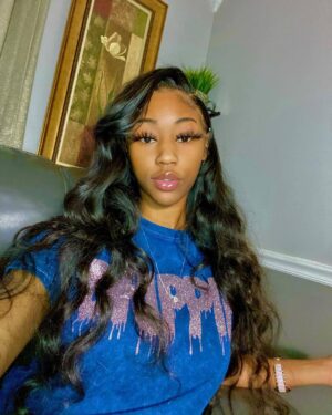 Confetti Glitter Drippin | Navy Blue Vintage Wash Tee - Sauce Avenue