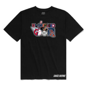 Undefeated God | Black Tee (MLB) - Sauce Avenue