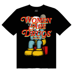 Women Are Drugs (Kaws) | Black Tee