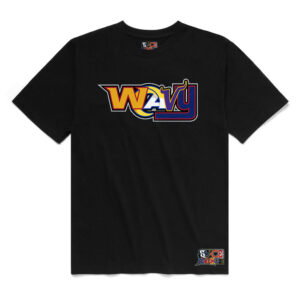 Wavy | Black Tee (Football) - Sauce Avenue